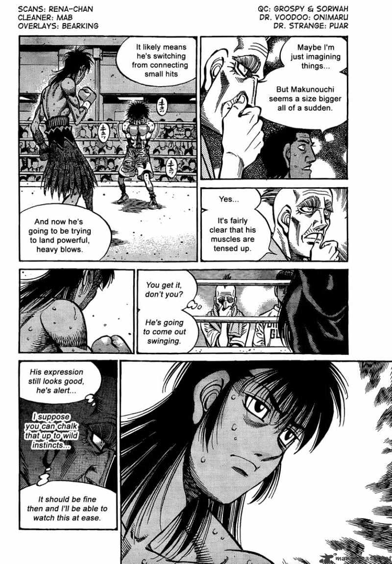 Hajime no Ippo: Fighting Spirit, Chapter 888 image 02